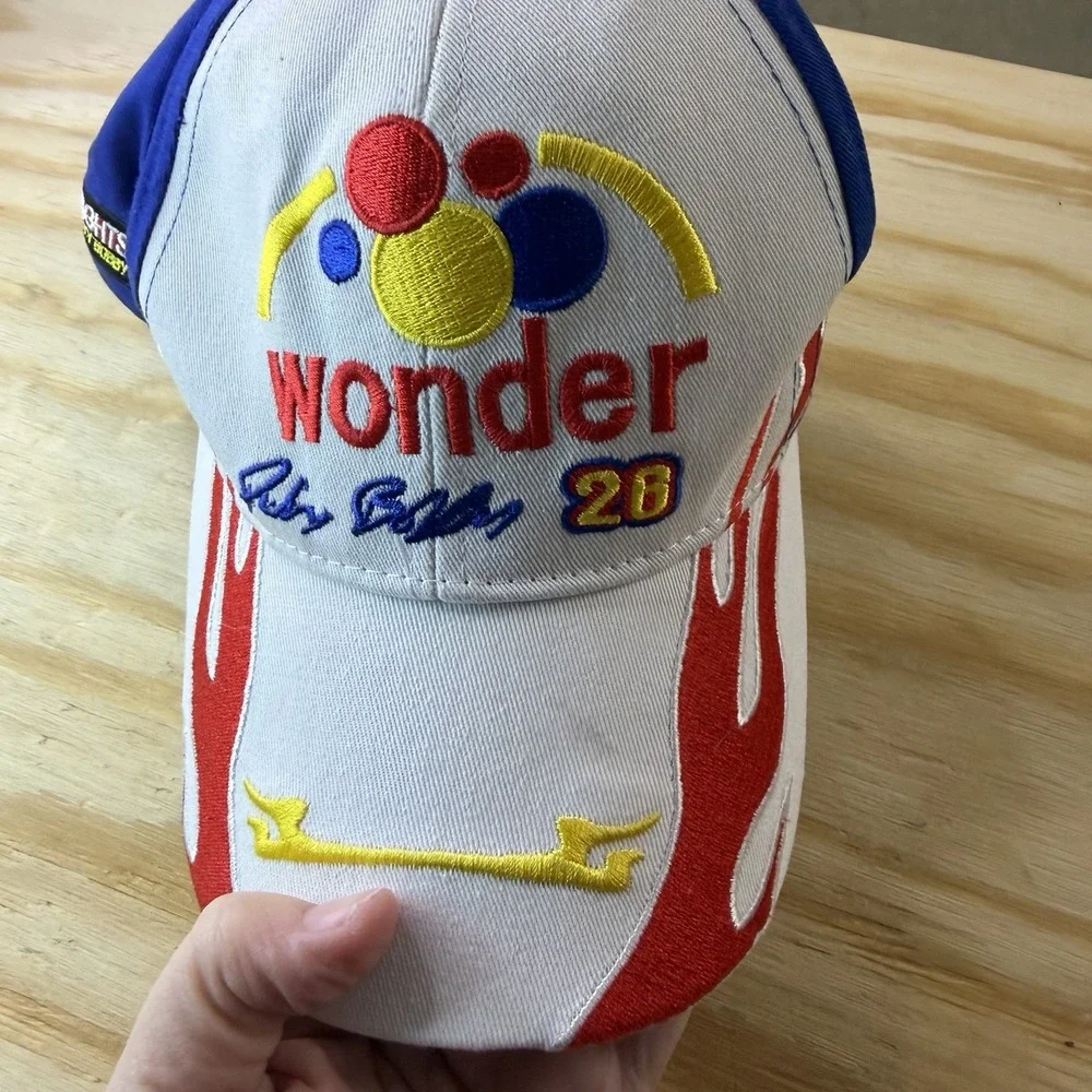 Men's Talladega Nights Ricky Bobby Wonder Bread‎ #26 Promo NASCAR Hat Cap